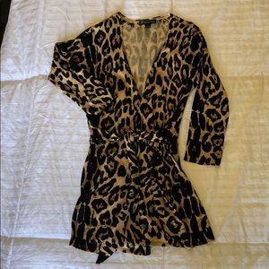 Gorgeous Inc. animal print cardigan